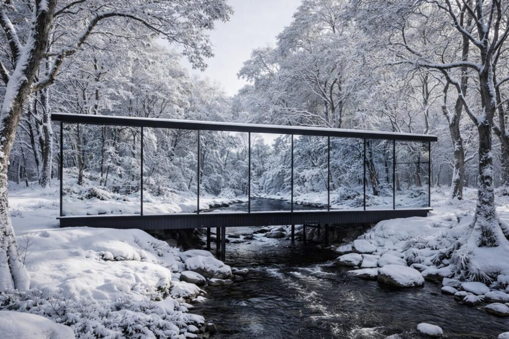 Summit Glass reflejo Nieve